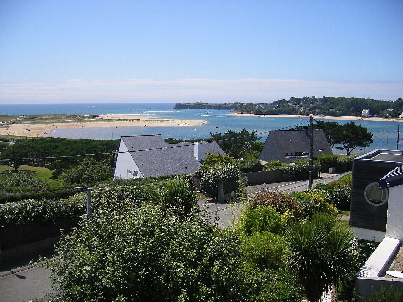 Vue de la destination : Lorient · Larmor · Guidel