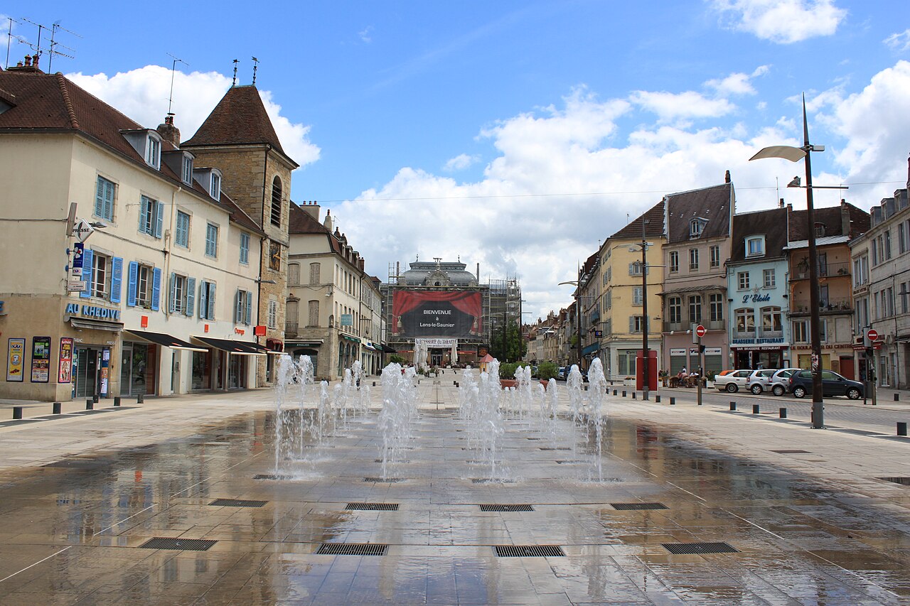 Vue de la destination : Mâcon · Lons-le-Saunier