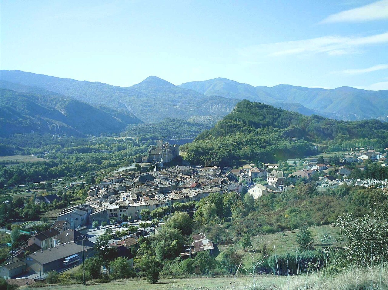Vue de la destination : Gap–Tallard · Hautes-Alpes