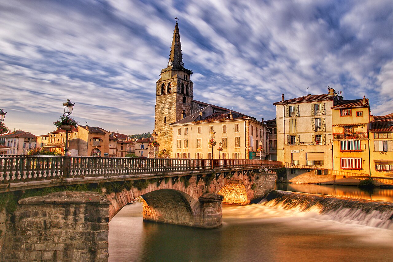 Vue de la destination : Saint-Girons · Ariège